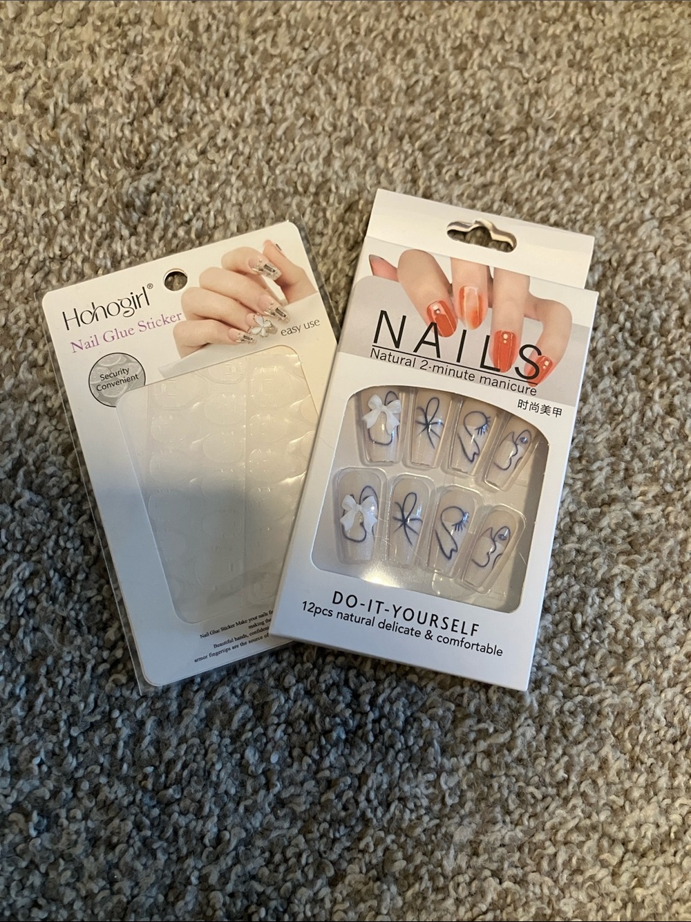 NEW PRESS ON DO IT YOURSELF NAILS